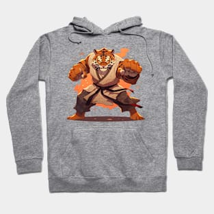 karate tiger Hoodie